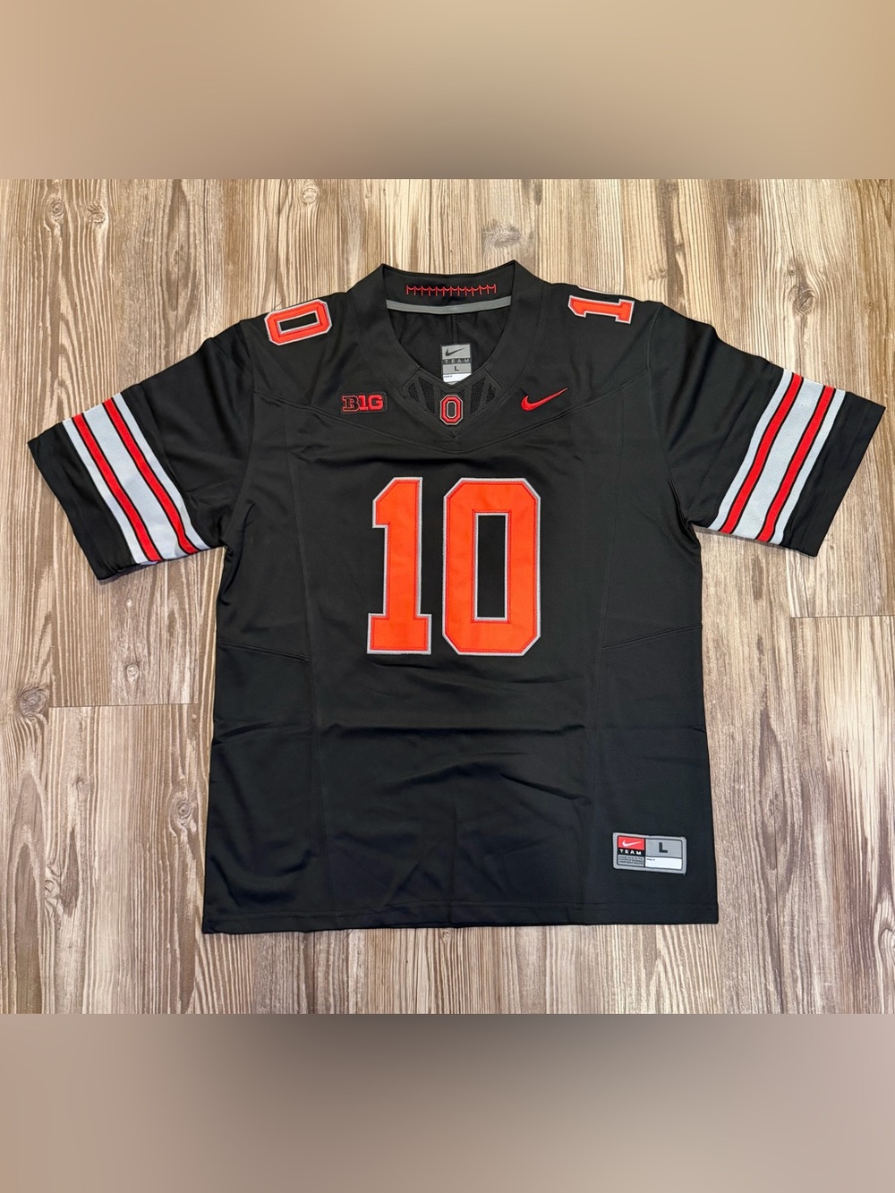 Julian Sayin Ohio State Black Jersey Men’s Size S-XXL